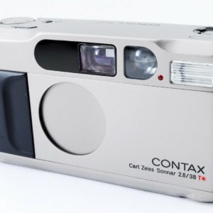 CONTAX TVS 35 mm Point & Shoot Film Camera from Japan NEAR Comme neuf IN BOX 
